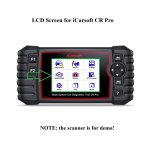 LCD Screen Display Replacement for iCarsoft CR Pro Scanner